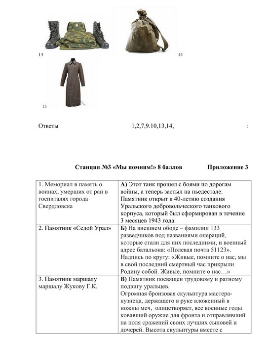 Квест игра Геворкова Н.Г. 14